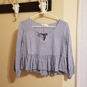 Hollister Cropped Peplum